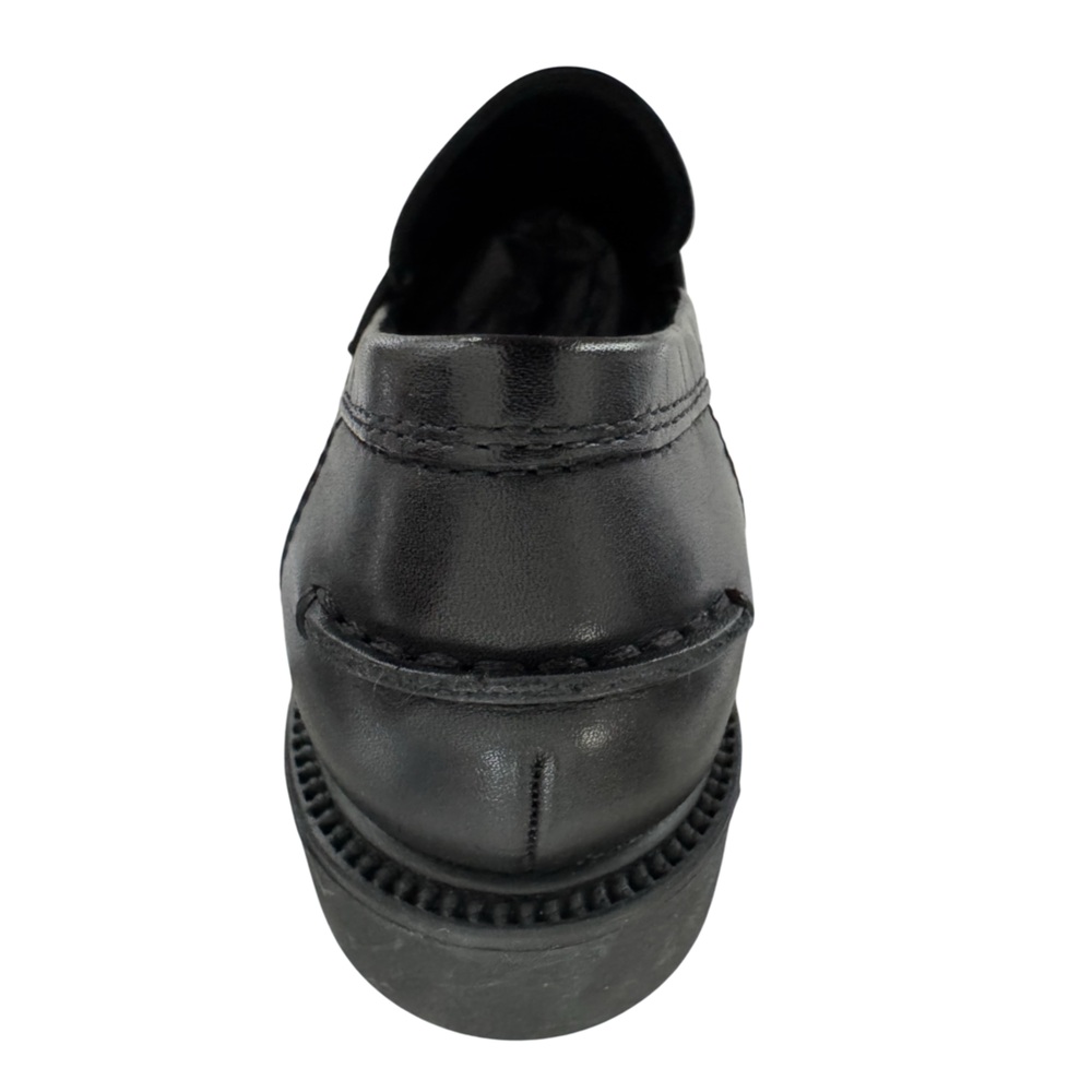 Vagabond Black Leather Alex W Loafers, 38 - Picture 5 of 10